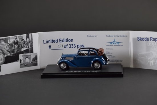 Skoda Rapid 1.4 SV (1936) A trip around the world in 97 days, number 171 - Discounted model